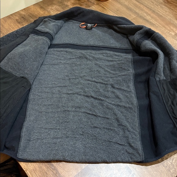 Solaris Jacket. Wool blend. Sweater material. Gray black. Large. - Picture 7 of 7